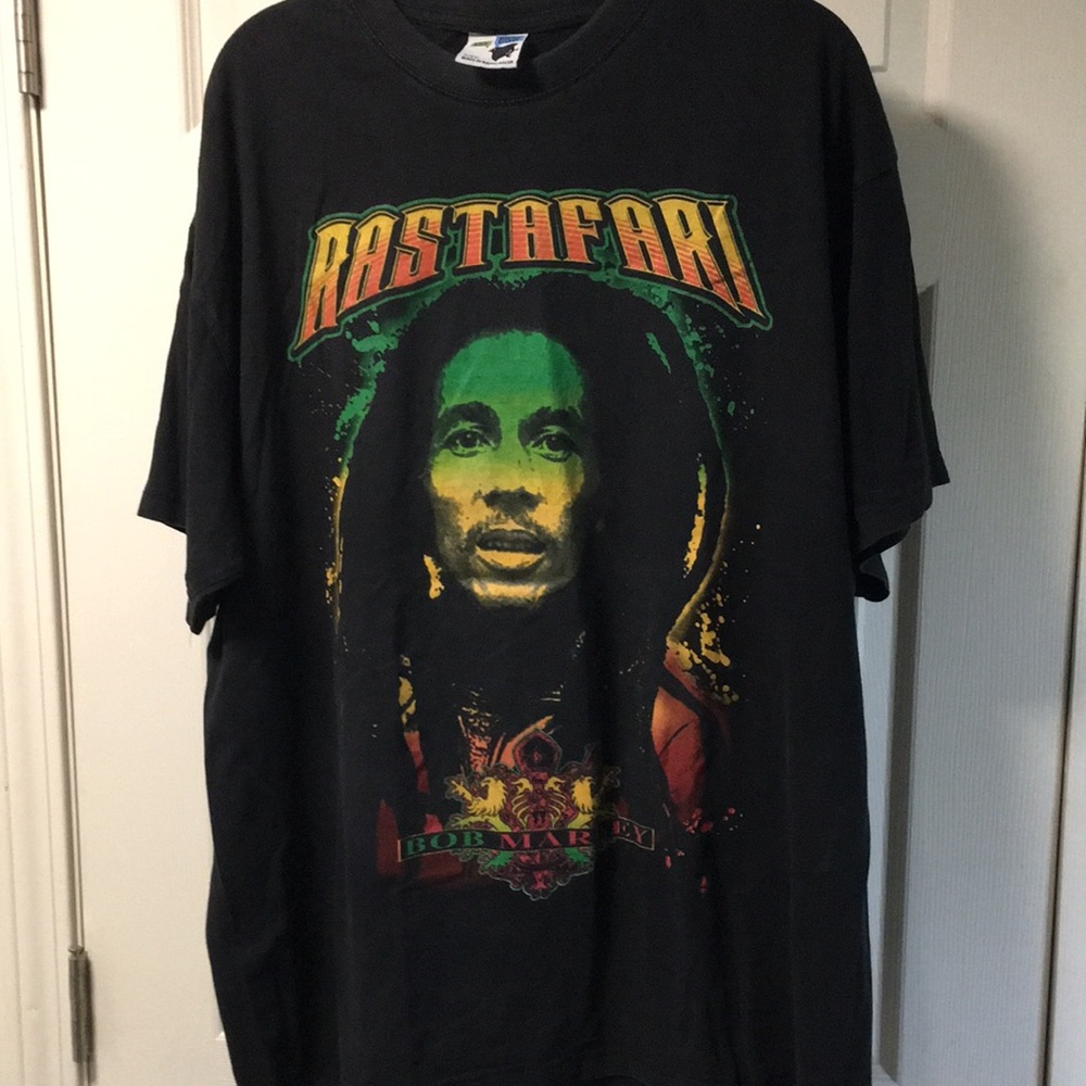 Rastafari bob marley T-shirt